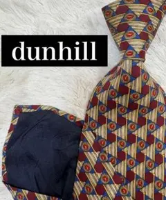 dunhill（ダンヒル）ネクタイ ビジネス フォーマル イタリア製N-0153
