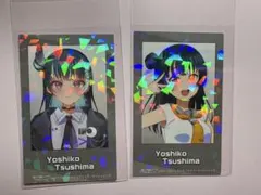 津島善子 インスタントフォト風カード ホロ 制服 Aqours 活動展