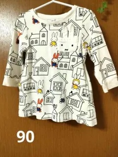 グラニフ　ミッフィー　ワンピース　90