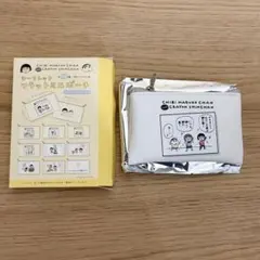 【新品未使用】おきらく商店　クレヨンしんちゃん　ちびまる子ちゃん　ポーチ