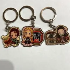 鬼滅の刃　ご当地キーホルダー3個セット