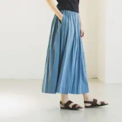 新品タグ付き かぐれ リネンフレアスカート アーバンリサーチ ドアーズ