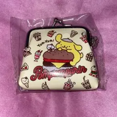 【新品未使用未開封】サンリオ　がま口　ポムポムプリン