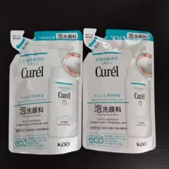 Curél 泡洗顔料 つめかえ用 2個セット