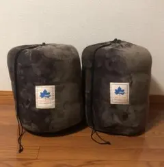 【美品】 LOGOS 丸洗いやわらか あったかシュラフ・0 ★2点セット★