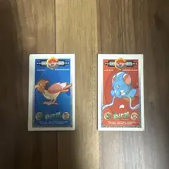 ポケットモンスター アマダ 角メンコ 2枚セットのサムネイル
