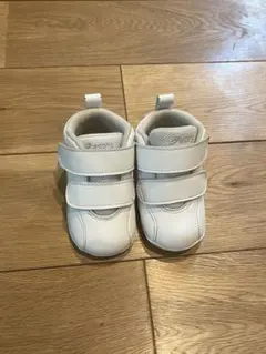 asics ベルト付き ファーストシューズ12cm