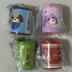 お茶犬　コインシリンダー　4点セット