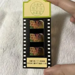 三鷹の森ジブリ美術館 フィルム入場券 猫の恩返し 使用済 - メルカリ