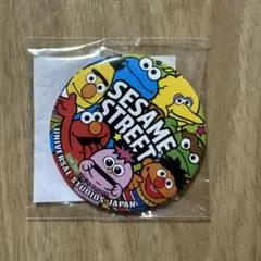 usj 缶バッチ　セサミストリート　非売品