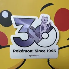 韓国 ポケモン 30周年 ステッカー ミュウツー - メルカリ