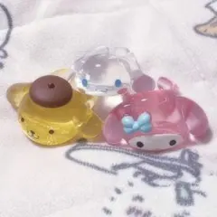 サンリオキャラクターズ ファッションリングジュエルクリア