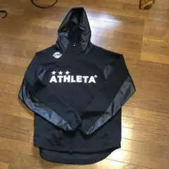 ATHLETA フード付きピステ M ブラック