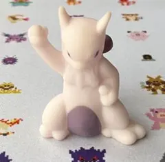 ポケモン 指人形 ミュウツー 片手上げ 中古 ポケモンキッズ ソフビ フィギュア