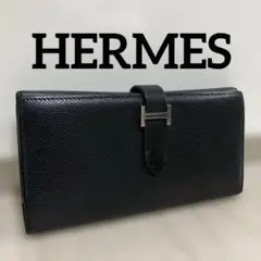 参考価格100万円】エルメス ベアン 3つ折 長財布 ブランド - メルカリ
