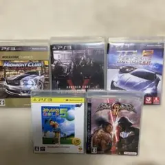 PS3ゲームソフト5本セット