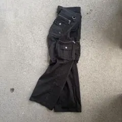 10s Burberry Black Label カーゴパンツ マルチポケットのサムネイル