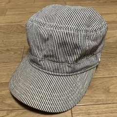New Era ストライプ ワークキャップ