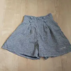 メゾピアノ　チェック柄 ショートパンツ 130サイズ
