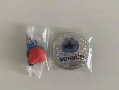 パペットスンスン ホログラムバッジ めじるし 2点