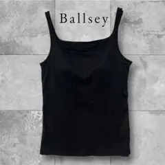 Ballsey ボールジィ ノーブルスムース タンクトップ ブラック Sのサムネイル