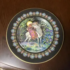 ブルカルト　バーカート　手描き　飾り皿ポット　ヴィンテージ　フォークアート ブルカルト バーカート 手描き 飾り皿ポット ヴィンテージ フォーク