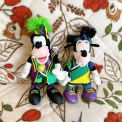 ディズニー　2012は　爽涼鼓舞　ぬいぐるみバッジ　ぬいば　グーフィー　マックス