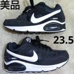 ナイキ エアマックス 23.5 黒/白 NIKE AIR MAX COMMAND