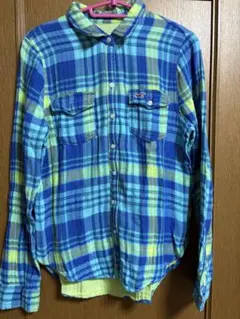 Hollister オーバーサイズ　チェックシャツ