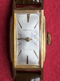 日*4様 SEIKO 懐中時計 2G28 クォーツ ゴールドカラー 動作未確認 