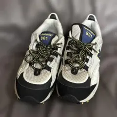 New Balance 801 スニーカー グレー/ブラック