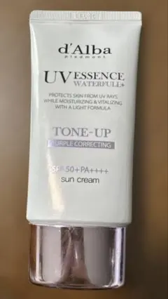 ダルバ　トーンアップ　サンクリーム　パープル　50ml 現品サイズ