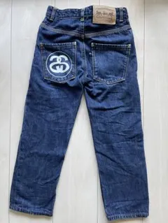 Stussy 【希少/廃盤】Kids デニム SSリンク バックロゴ M/5Tのサムネイル