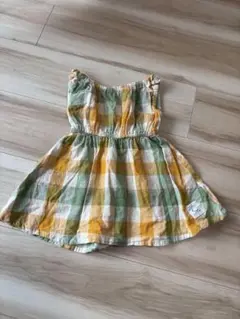 ※値下げしました　【conoco】ノースリーブワンピース 80 バースデイ