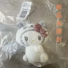 新品　パンダハローキティ こあくま×てんしマスコットのサムネイル