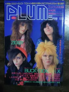 PLUM 1991年5月号 ZIGGY表紙　 BUCK-TICK