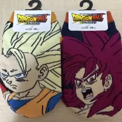 ドラゴンボール DAIMA 19〜24cm キッズソックス3足セット悟空ベジータ
