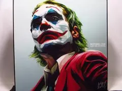 【新品 No 620】 ポップアートパネル JOKER アーサー フレック