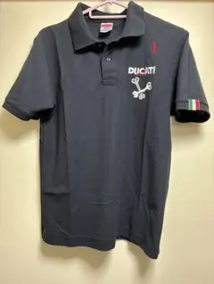 DUCATI Magazine ポロシャツ ブラック メンズSサイズ