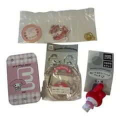 新品 マイメロディ キーホルダー　アクリルスタンド　グッズセット　匿名