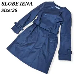 ノーカラー トレンチコート