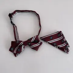 蝶ネクタイ　と　ポケットチーフ　子ども用