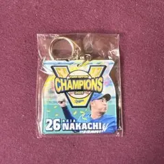 中日ドラゴンズ　ガチャ　ファーム日本一記念アクリルキーホルダー　仲地礼亜