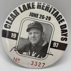 90s　ヴィンテージ　缶バッジ　Clear Lake Heritage Daysのサムネイル