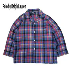 Polo by Ralph Lauren オープンカラー パジャマ シャツ Lのサムネイル