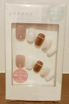 yuzunail 　ハンドメイド ネイルチップセット ナチュラル