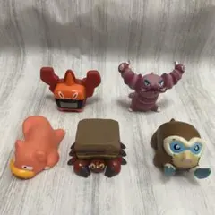 ポケモンキッズ 指人形 カブト カブトプス プテラ オムナイト