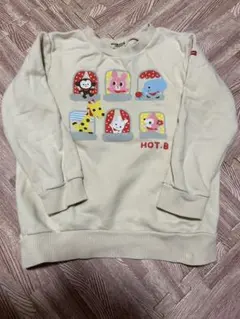 ミキハウス　ホットビスケッツ　トレーナー