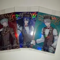 にじさんじウエハースカード甲斐田晴　長尾景　弦月藤士郎　VΔLZセット