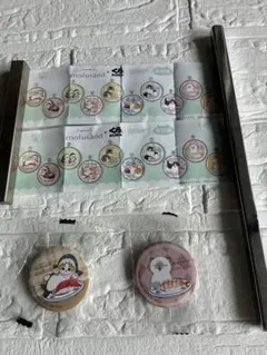 モフサンドmofusand くら寿司コラボ 缶バッジ2個セット